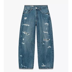 Zara Women's Relaxed Balloon Jeans